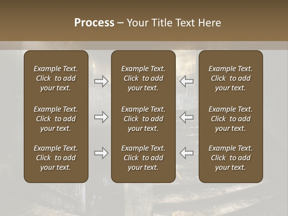 Light Dirty Urban PowerPoint Template