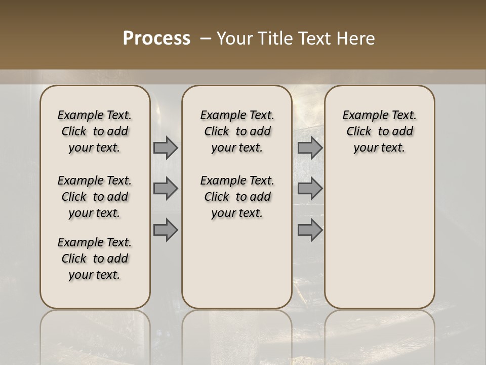 Light Dirty Urban PowerPoint Template