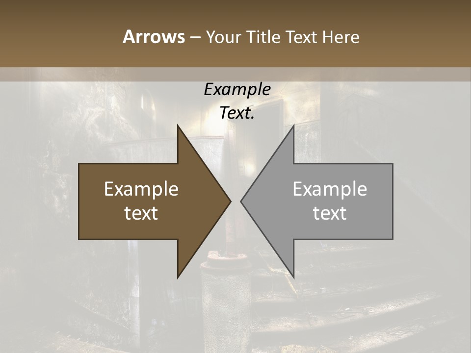 Light Dirty Urban PowerPoint Template