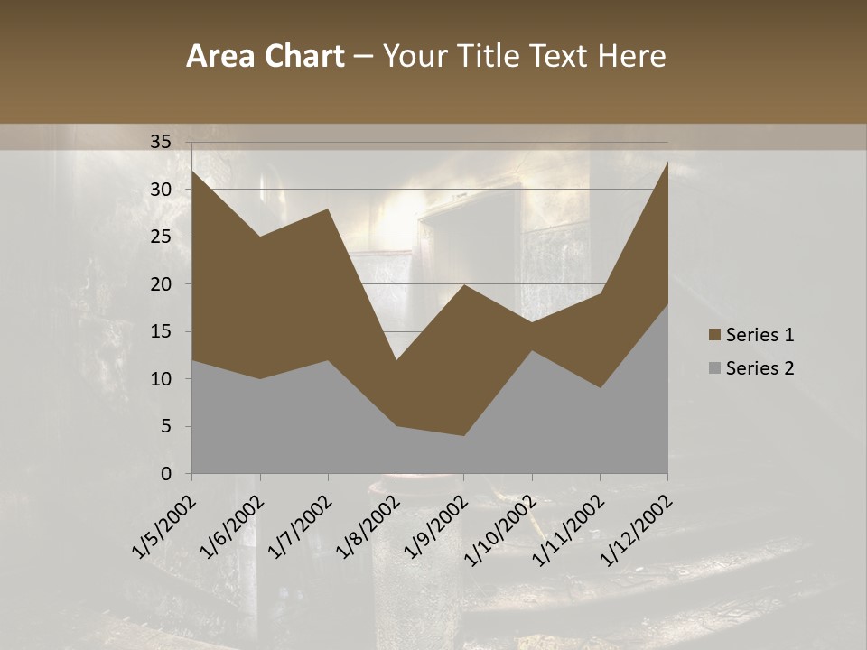 Light Dirty Urban PowerPoint Template