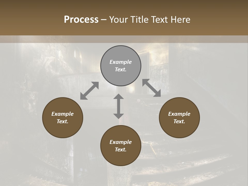 Light Dirty Urban PowerPoint Template