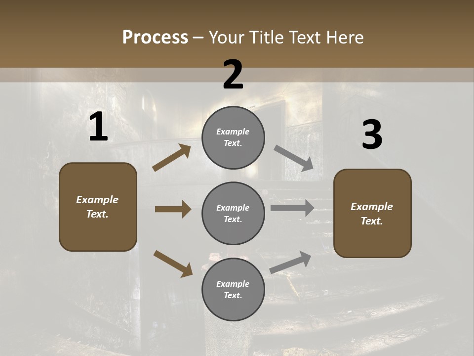 Light Dirty Urban PowerPoint Template