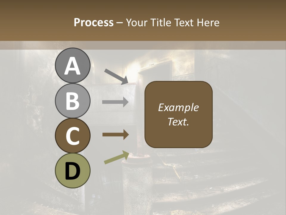 Light Dirty Urban PowerPoint Template