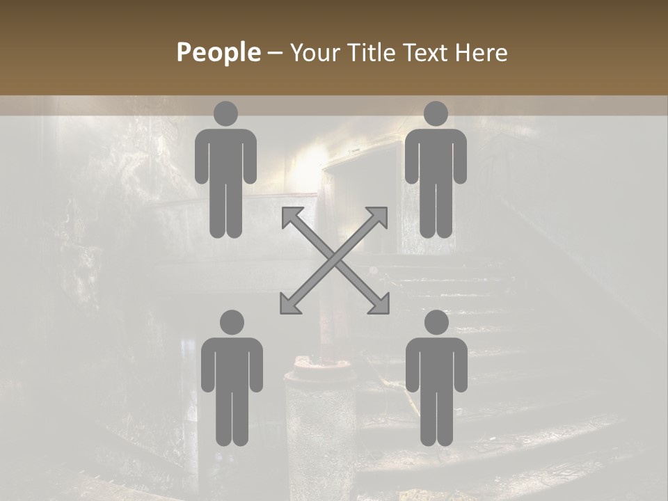 Light Dirty Urban PowerPoint Template