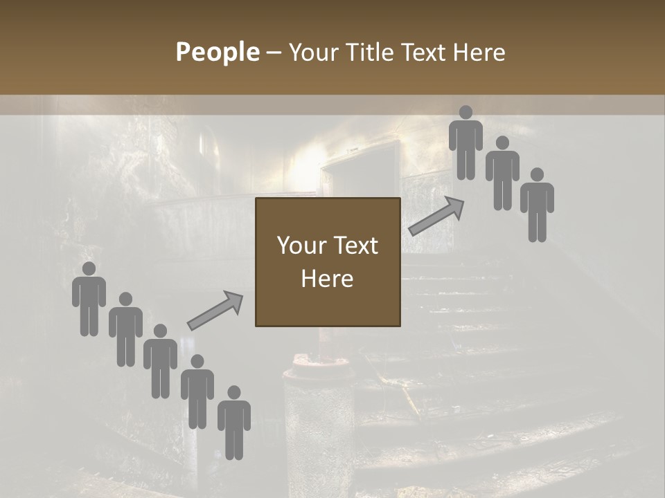Light Dirty Urban PowerPoint Template