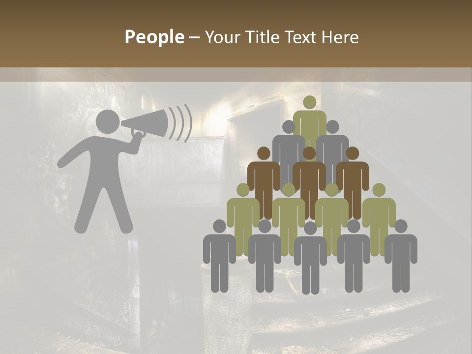 Light Dirty Urban PowerPoint Template