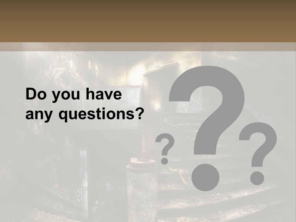 Light Dirty Urban PowerPoint Template