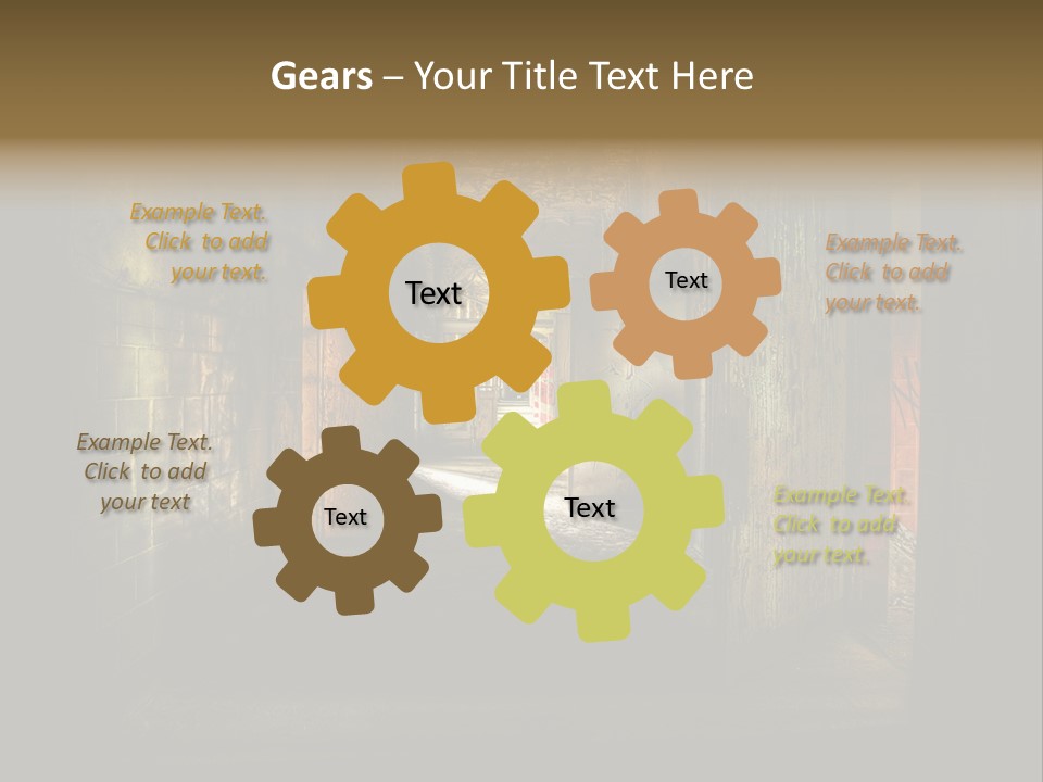 Background Creepy Dirt PowerPoint Template