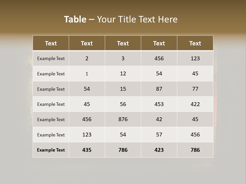 Background Creepy Dirt PowerPoint Template