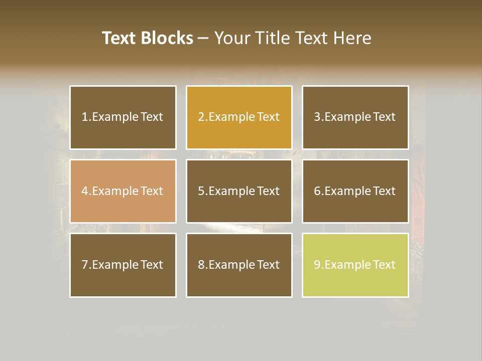 Background Creepy Dirt PowerPoint Template