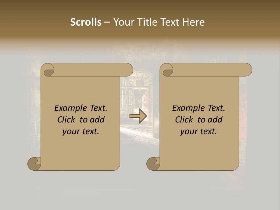 Background Creepy Dirt PowerPoint Template