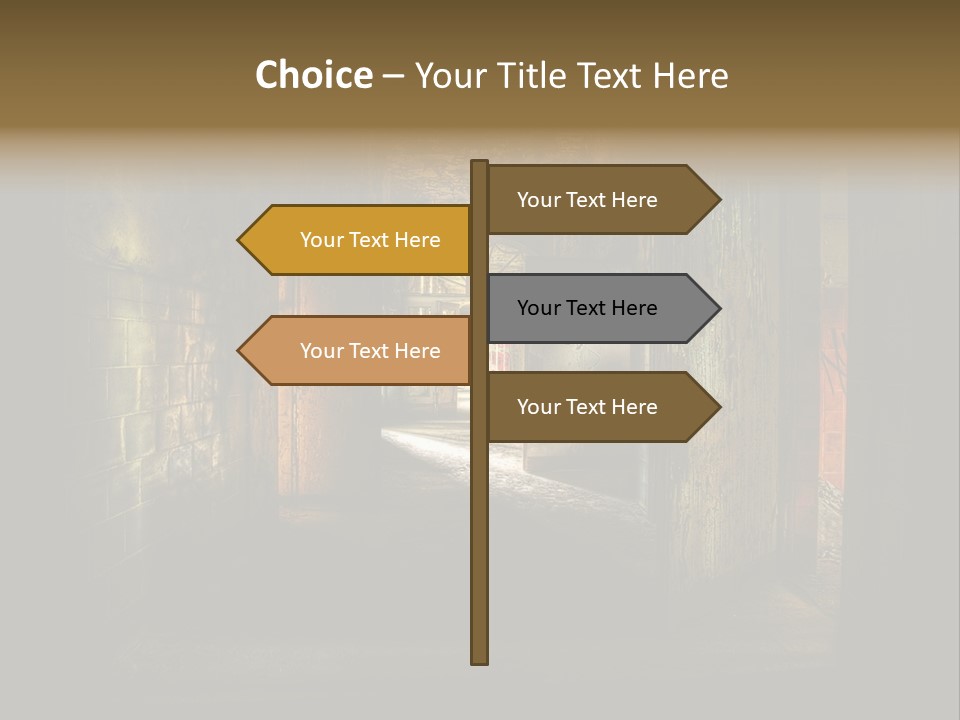 Background Creepy Dirt PowerPoint Template