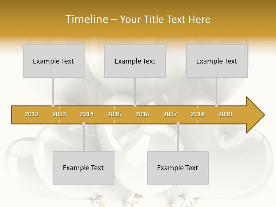 Concept Happy Balloons PowerPoint Template