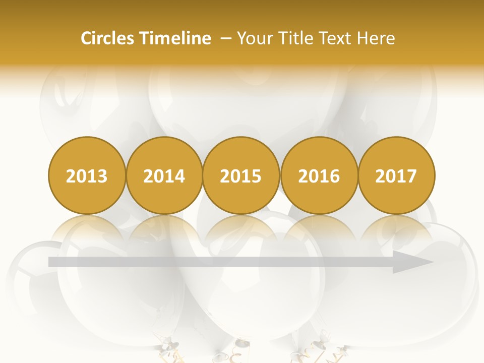 Concept Happy Balloons PowerPoint Template