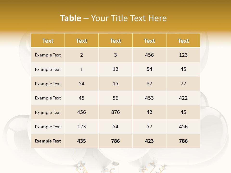 Concept Happy Balloons PowerPoint Template