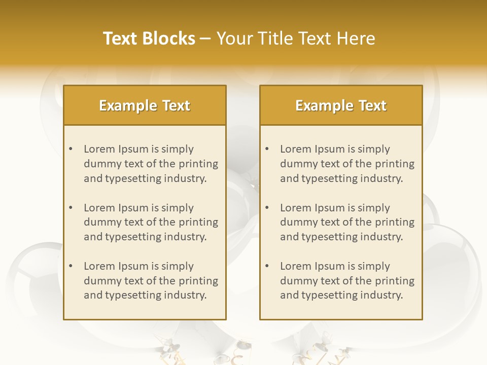 Concept Happy Balloons PowerPoint Template