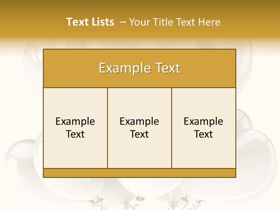 Concept Happy Balloons PowerPoint Template