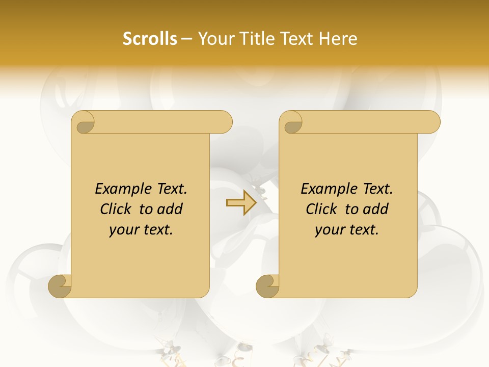 Concept Happy Balloons PowerPoint Template