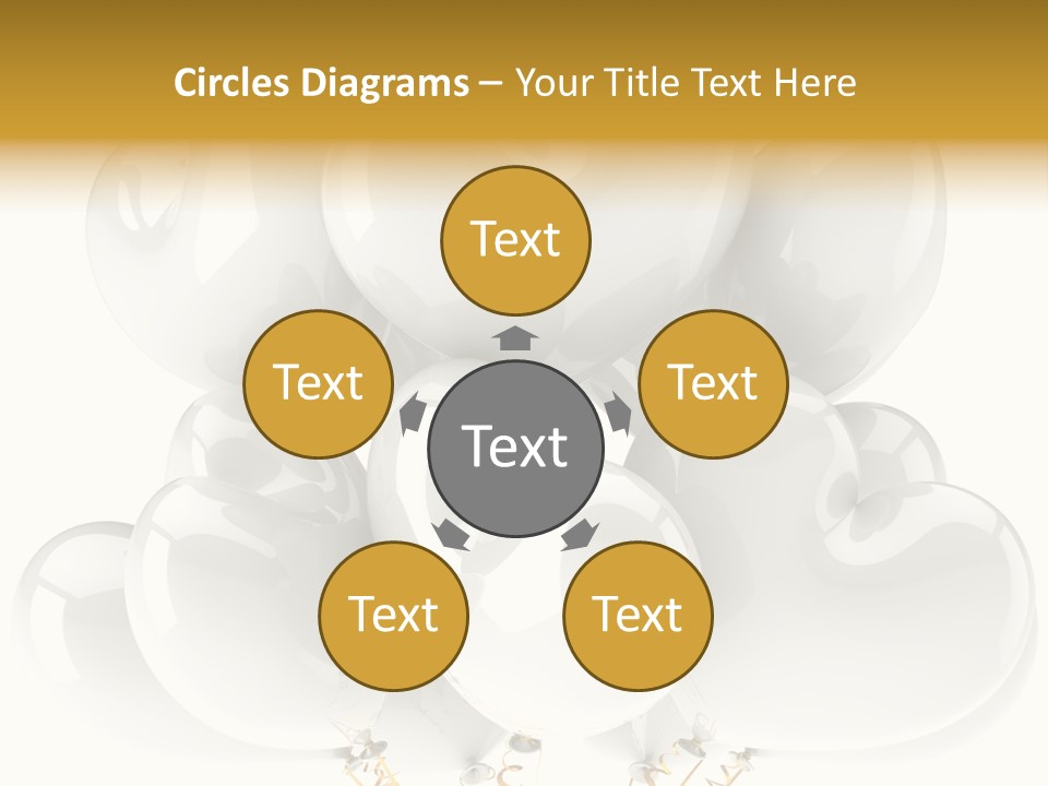 Concept Happy Balloons PowerPoint Template