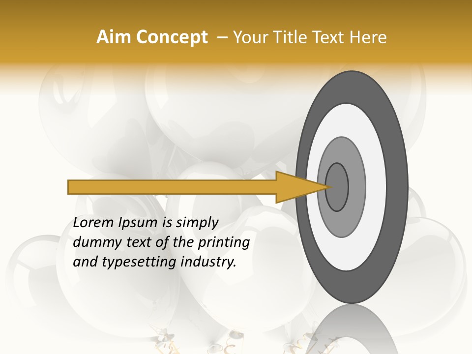 Concept Happy Balloons PowerPoint Template