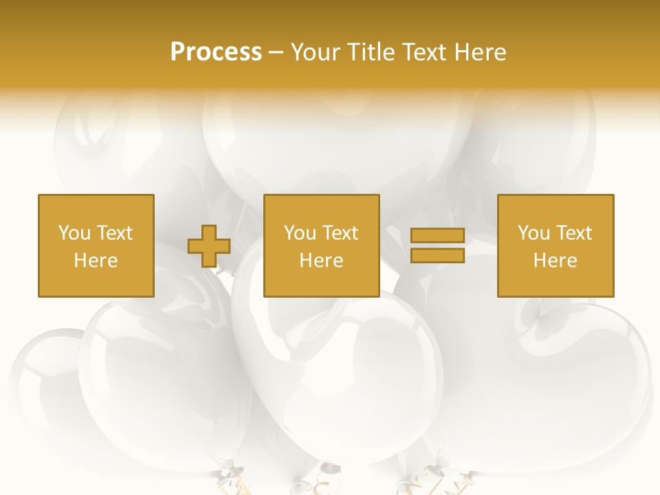 Concept Happy Balloons PowerPoint Template