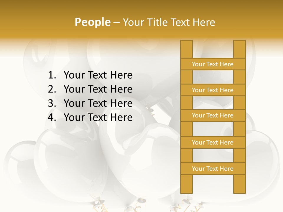 Concept Happy Balloons PowerPoint Template