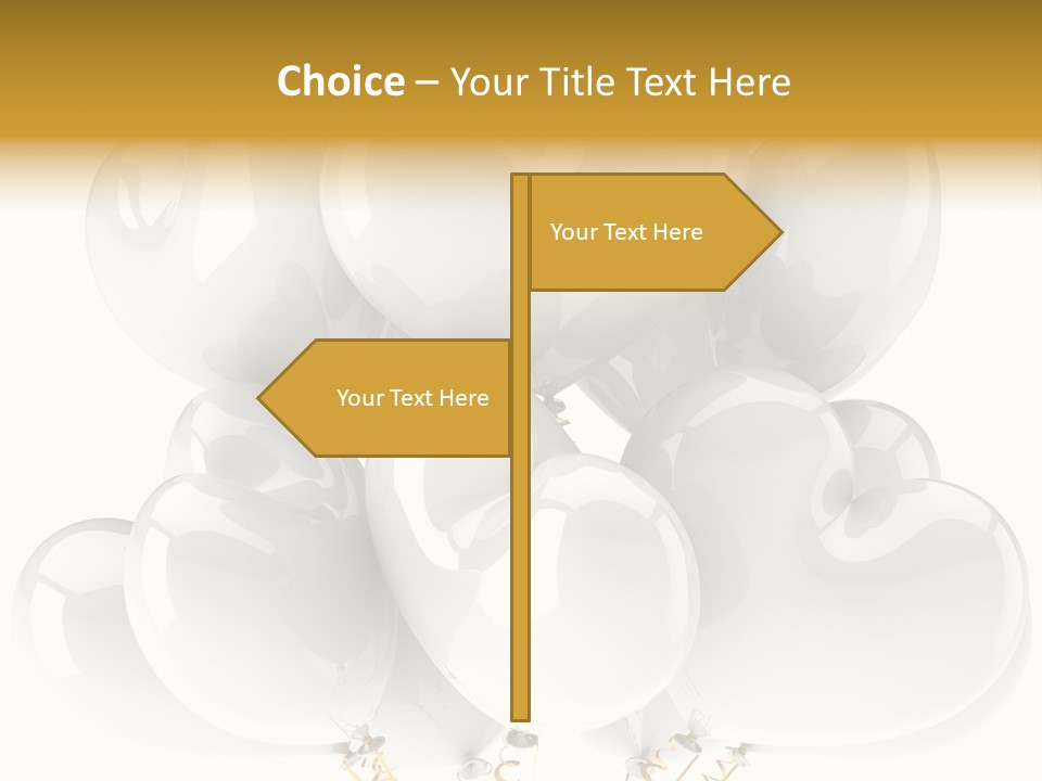 Concept Happy Balloons PowerPoint Template