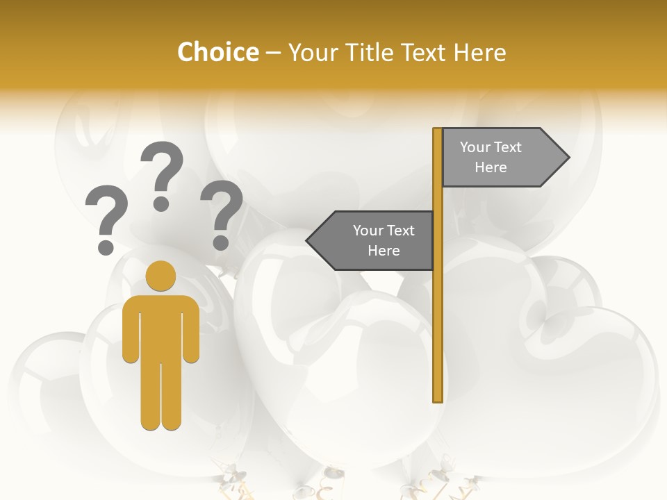 Concept Happy Balloons PowerPoint Template