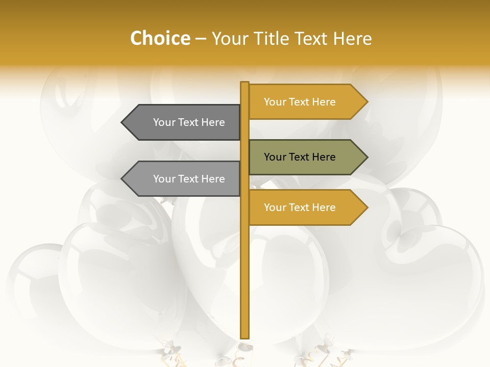 Concept Happy Balloons PowerPoint Template