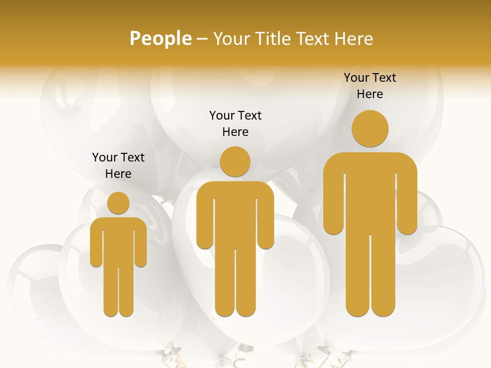 Concept Happy Balloons PowerPoint Template