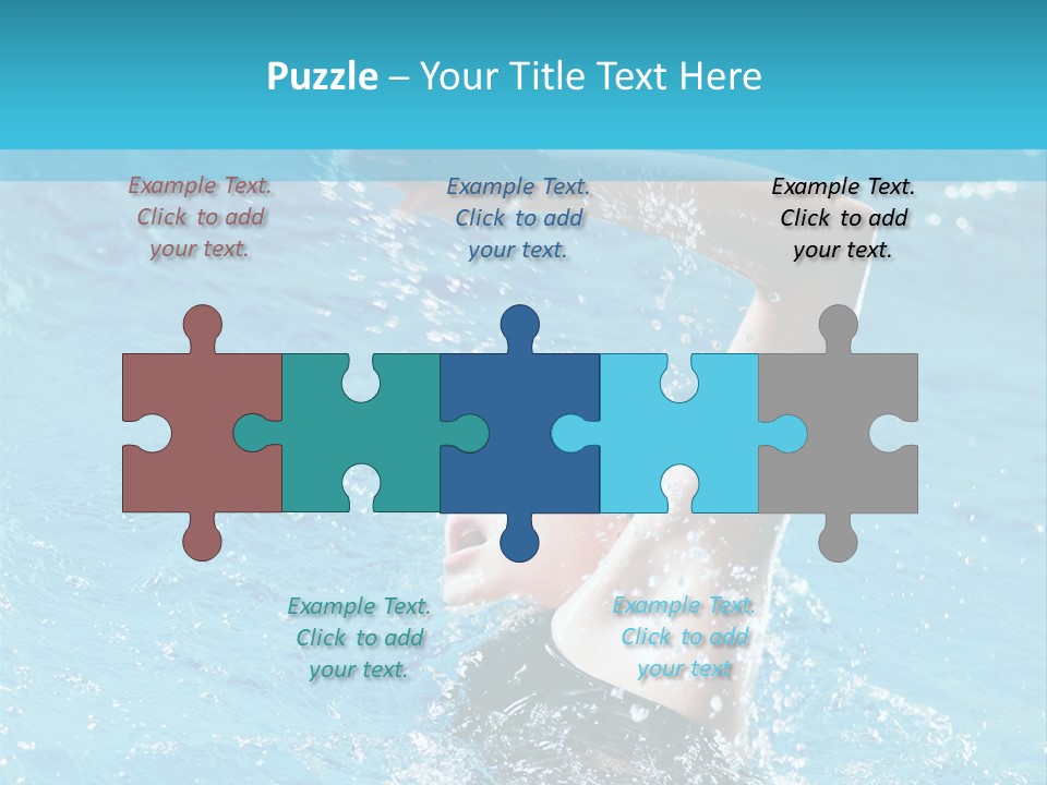 Fitness Crawl Lifestyle PowerPoint Template