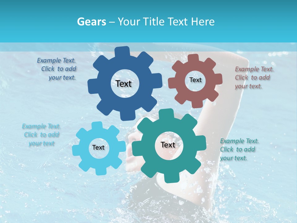 Fitness Crawl Lifestyle PowerPoint Template