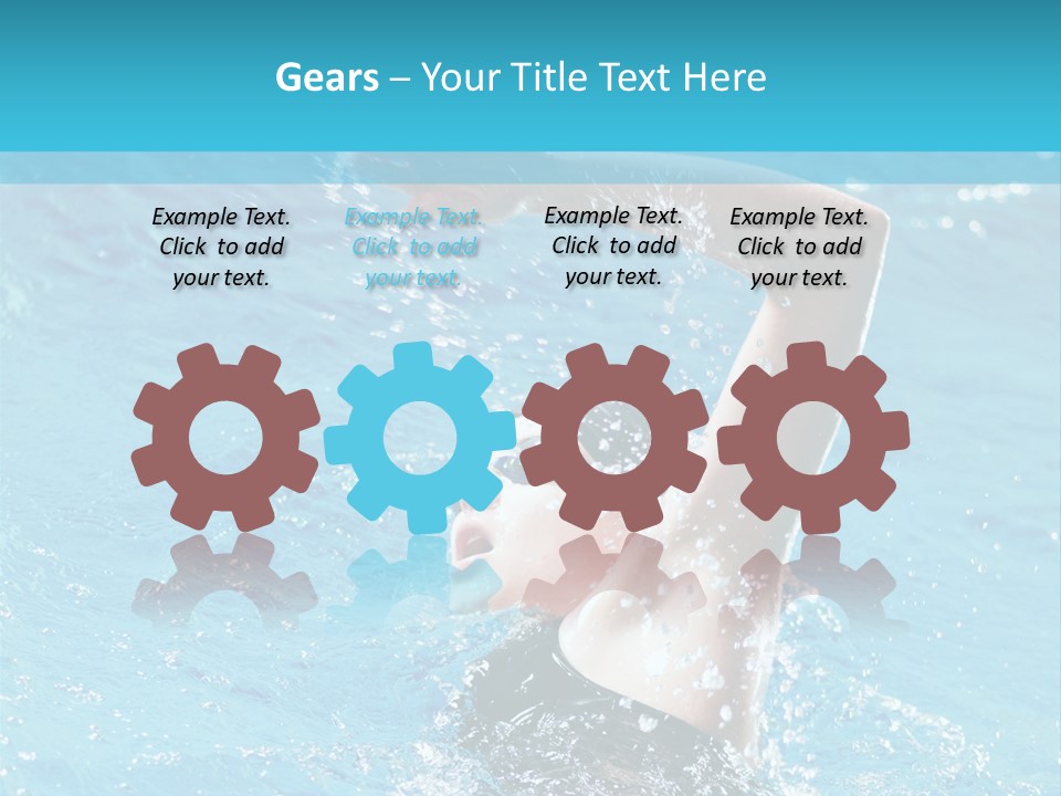 Fitness Crawl Lifestyle PowerPoint Template