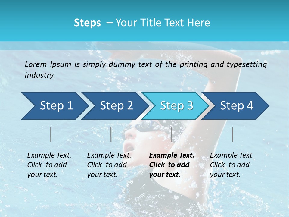 Fitness Crawl Lifestyle PowerPoint Template