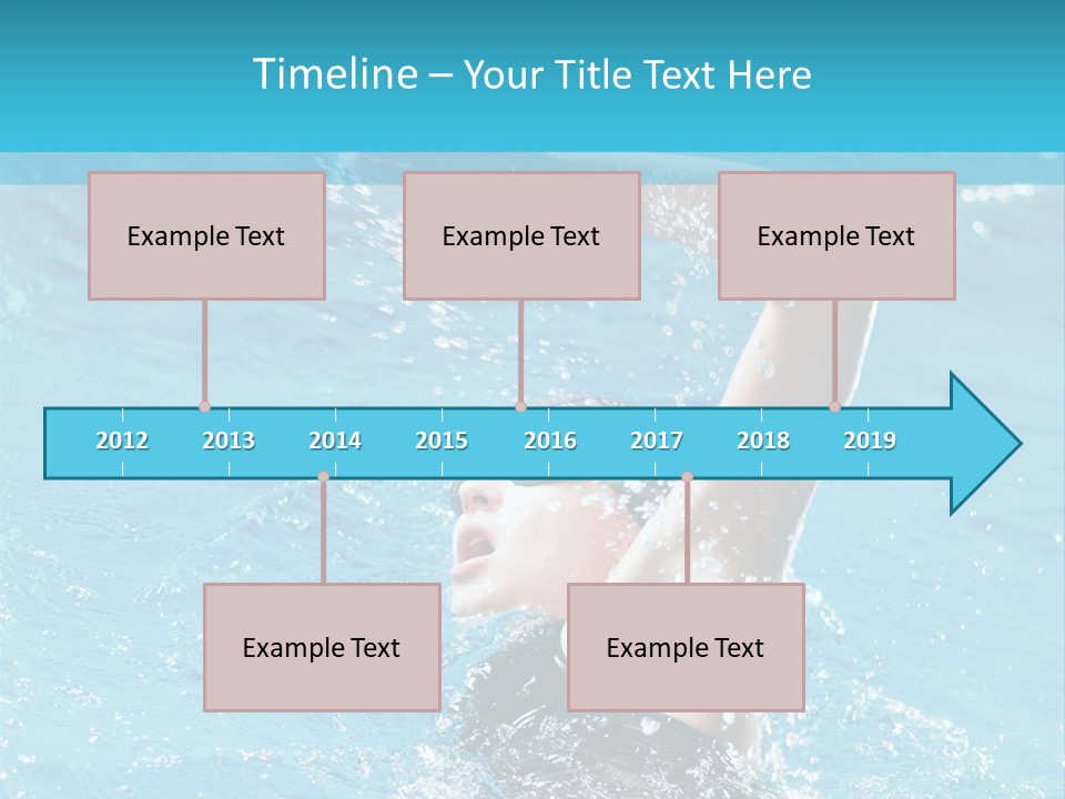 Fitness Crawl Lifestyle PowerPoint Template