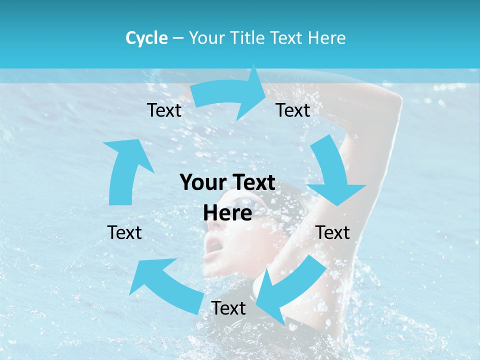 Fitness Crawl Lifestyle PowerPoint Template