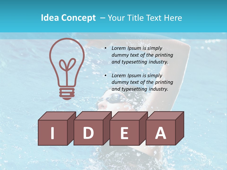 Fitness Crawl Lifestyle PowerPoint Template