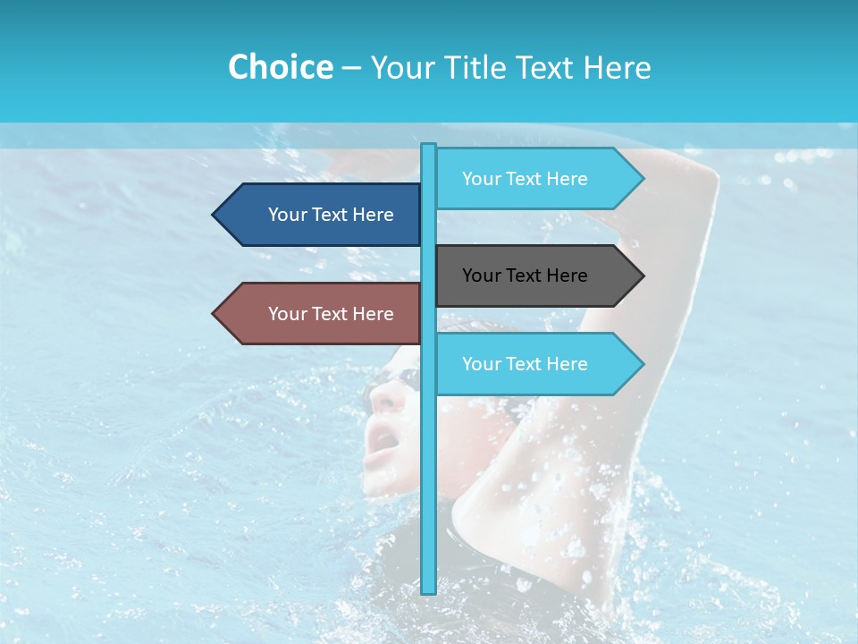 Fitness Crawl Lifestyle PowerPoint Template
