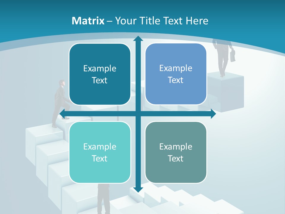Success Challenge Man PowerPoint Template