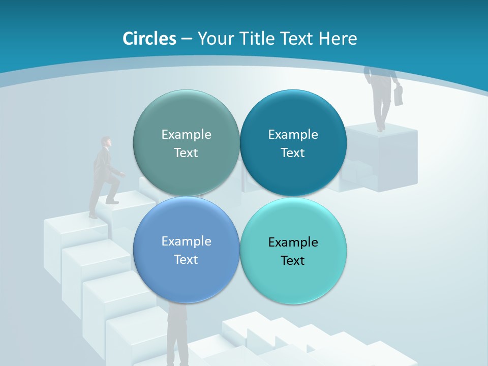 Success Challenge Man PowerPoint Template