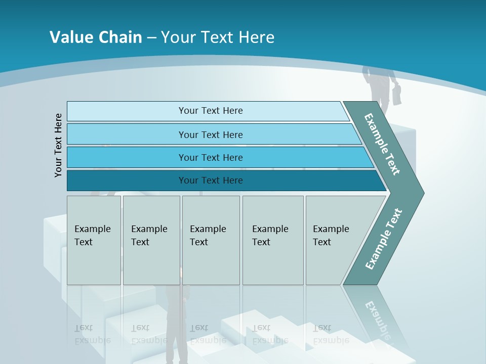 Success Challenge Man PowerPoint Template