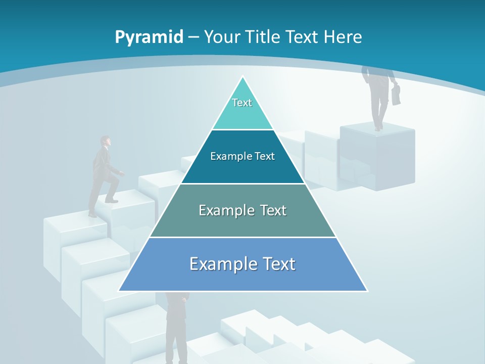 Success Challenge Man PowerPoint Template