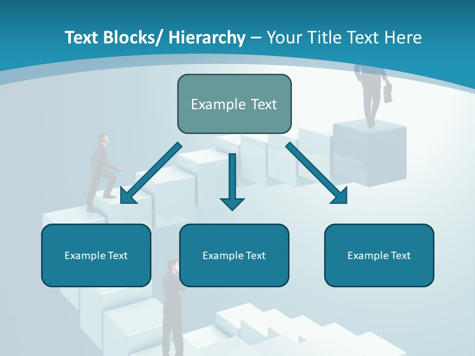 Success Challenge Man PowerPoint Template