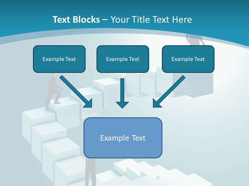 Success Challenge Man PowerPoint Template