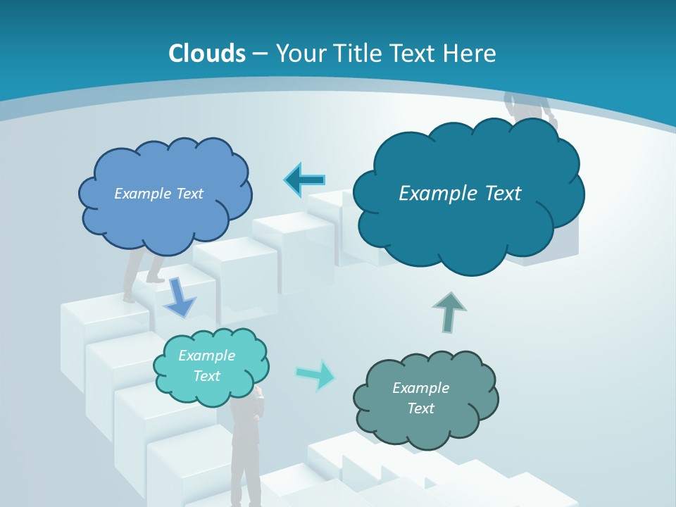 Success Challenge Man PowerPoint Template