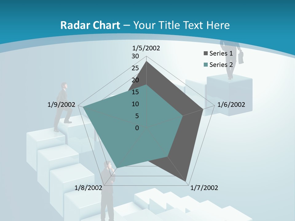 Success Challenge Man PowerPoint Template