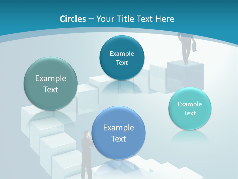 Success Challenge Man PowerPoint Template