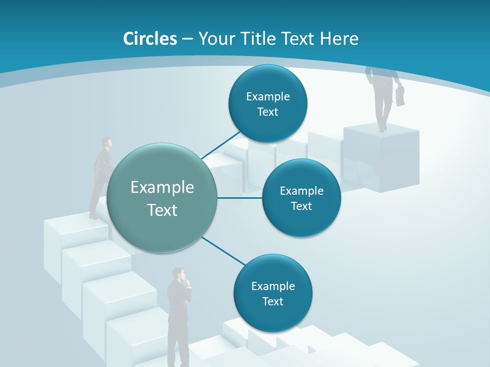 Success Challenge Man PowerPoint Template