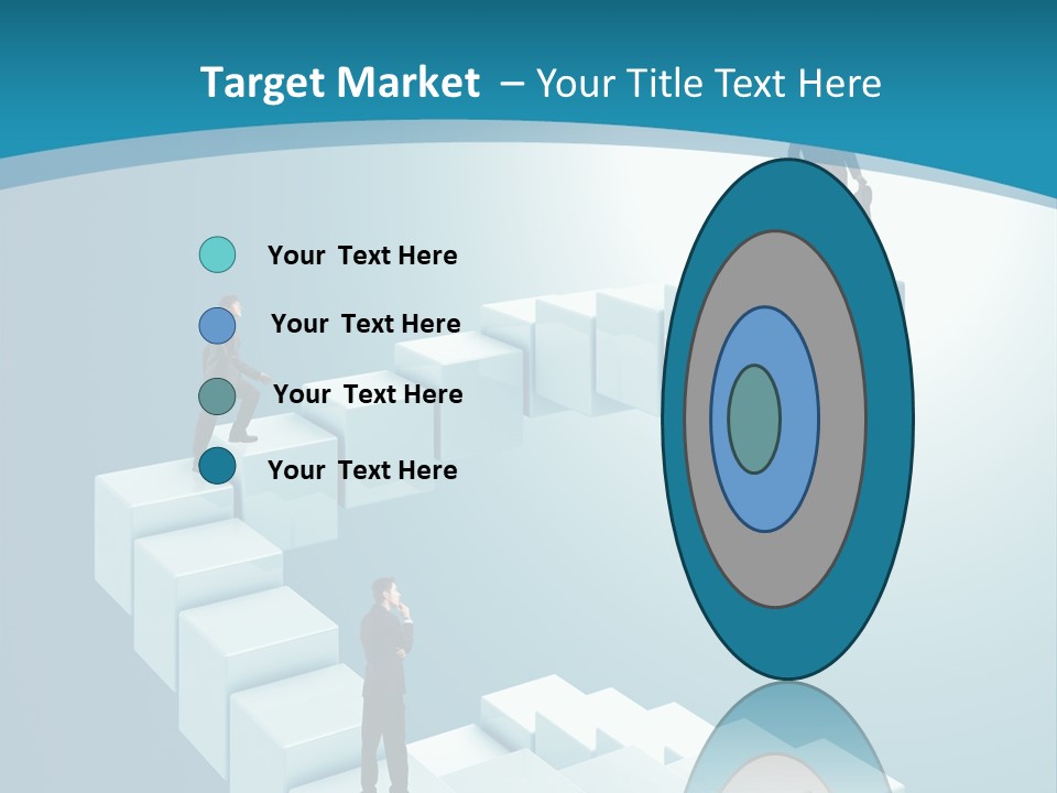 Success Challenge Man PowerPoint Template