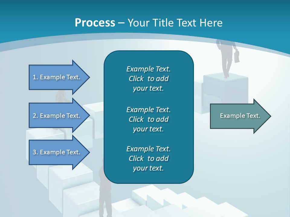 Success Challenge Man PowerPoint Template